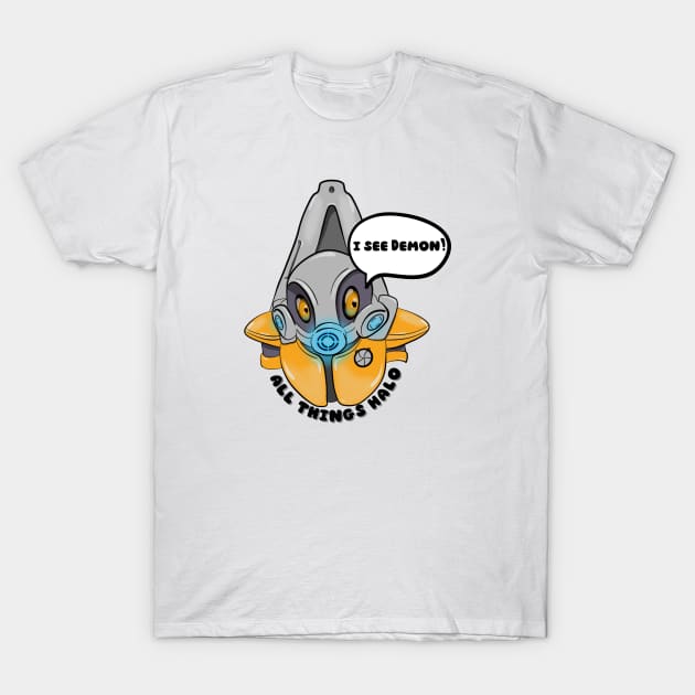 I see Demon - Grunt T-Shirt by All Things Halo